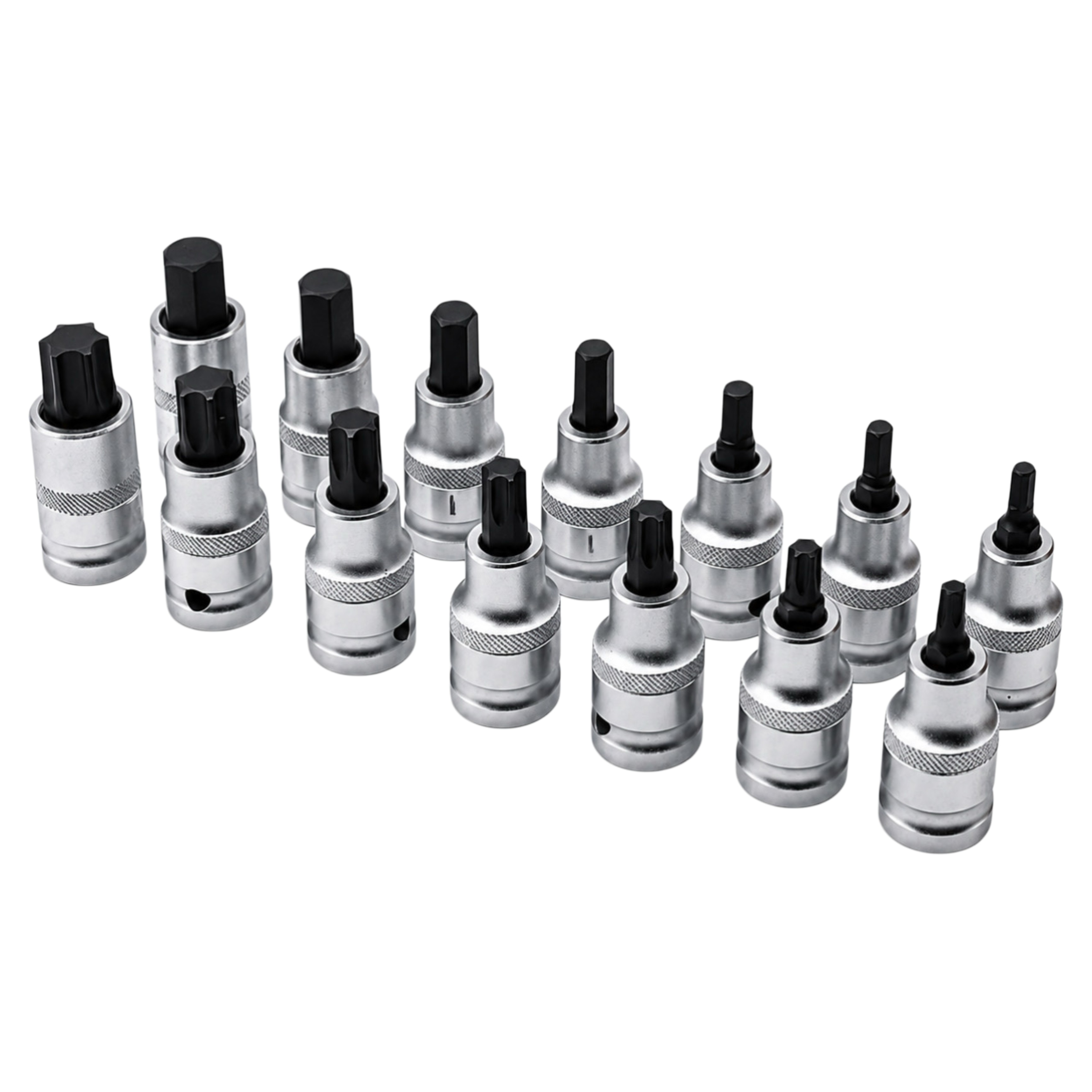 Juego de Cubos Torx/Allen - - 14 Pzs